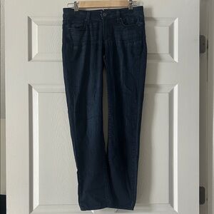 PAIGE Navy Skyline Skinny Jeans